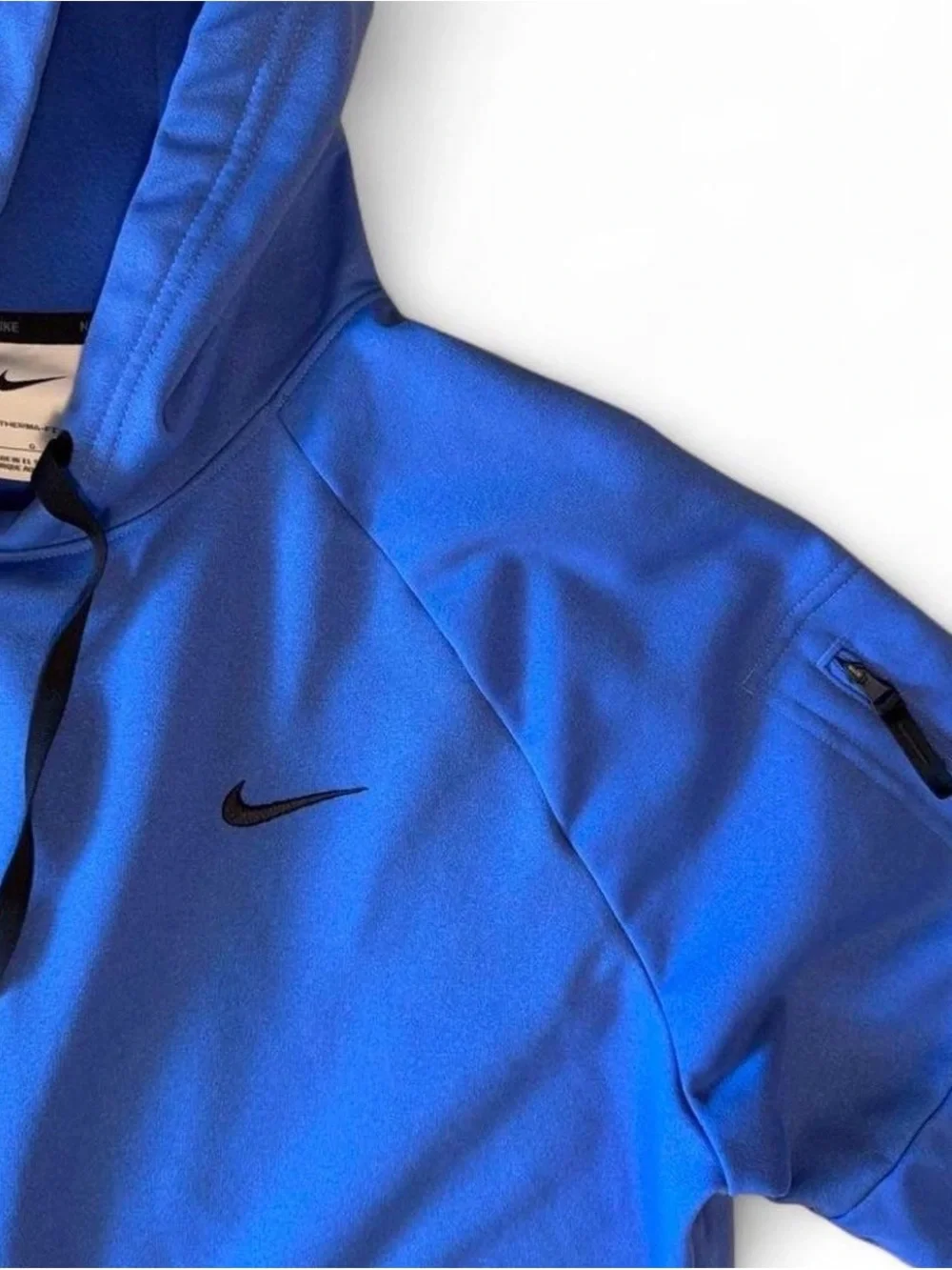 Nike Men’s‎ Therma-Fit Blue Pullover Hoodie Large